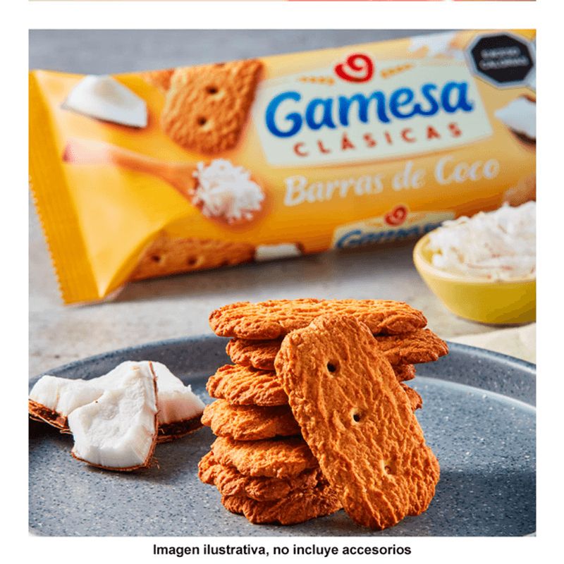 Gamesa Classic Coconut Bars - 4 oz