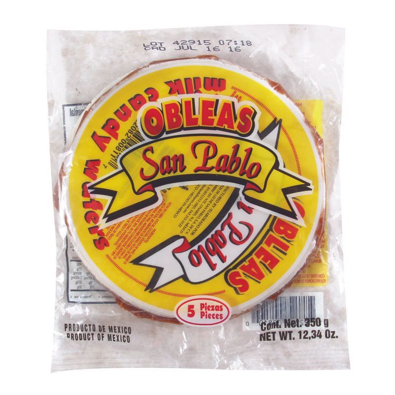 Obleas San Pablo Large Oblea, 5 Pack