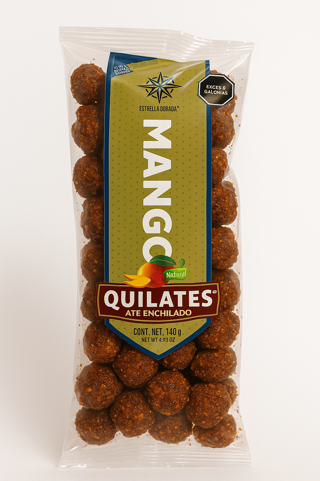 Estrella Dorada Quilates Spicy Mango Candy - 5 oz Main image