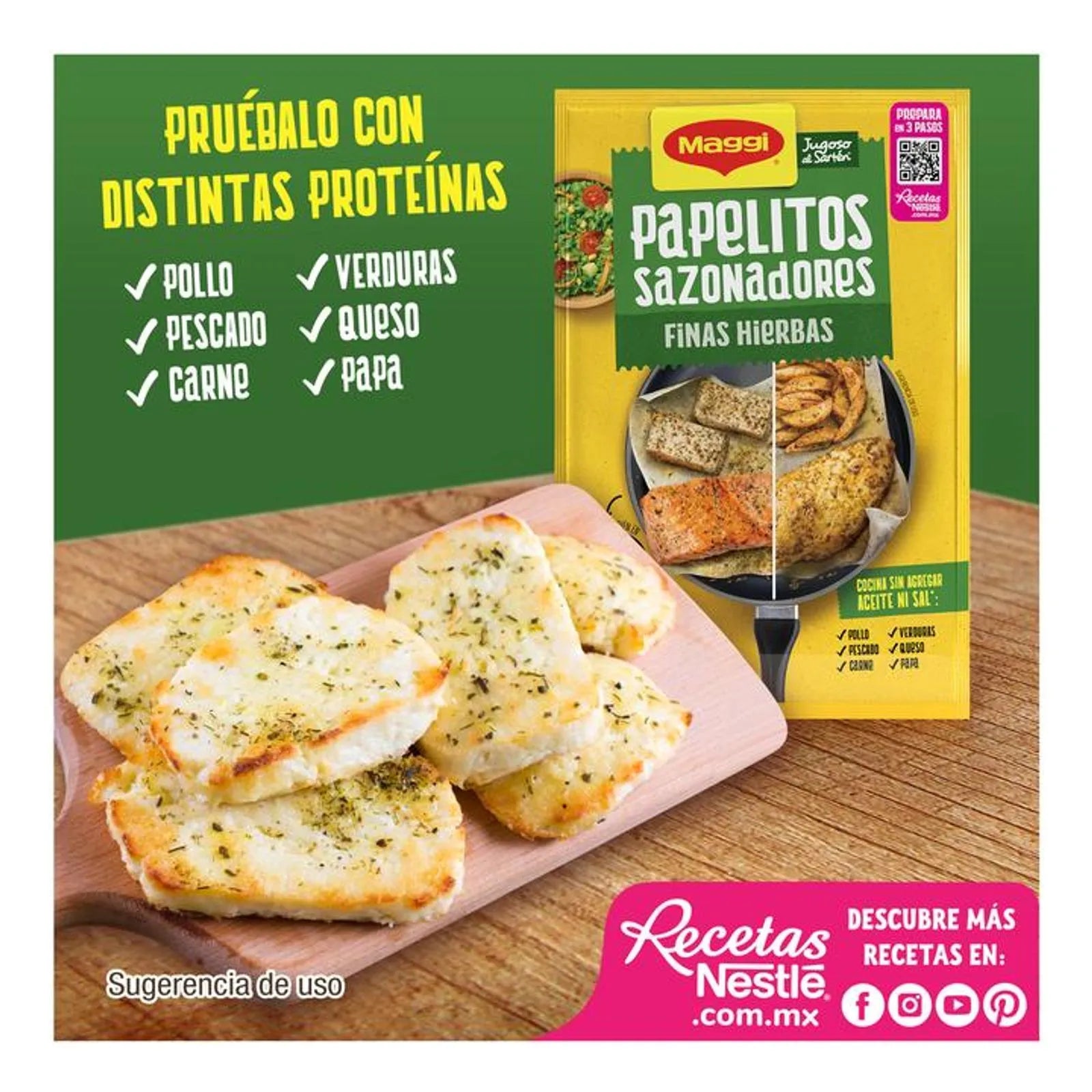 Maggi Juicy Pan Fine Herbs Seasoning Sheet - 1 Piece Secondary image