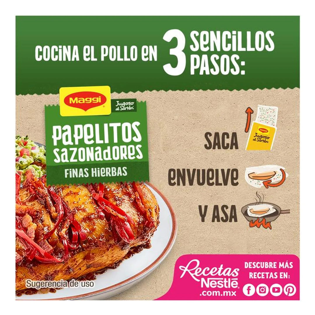 Maggi Juicy Pan Fine Herbs Seasoning Sheet - 1 Piece