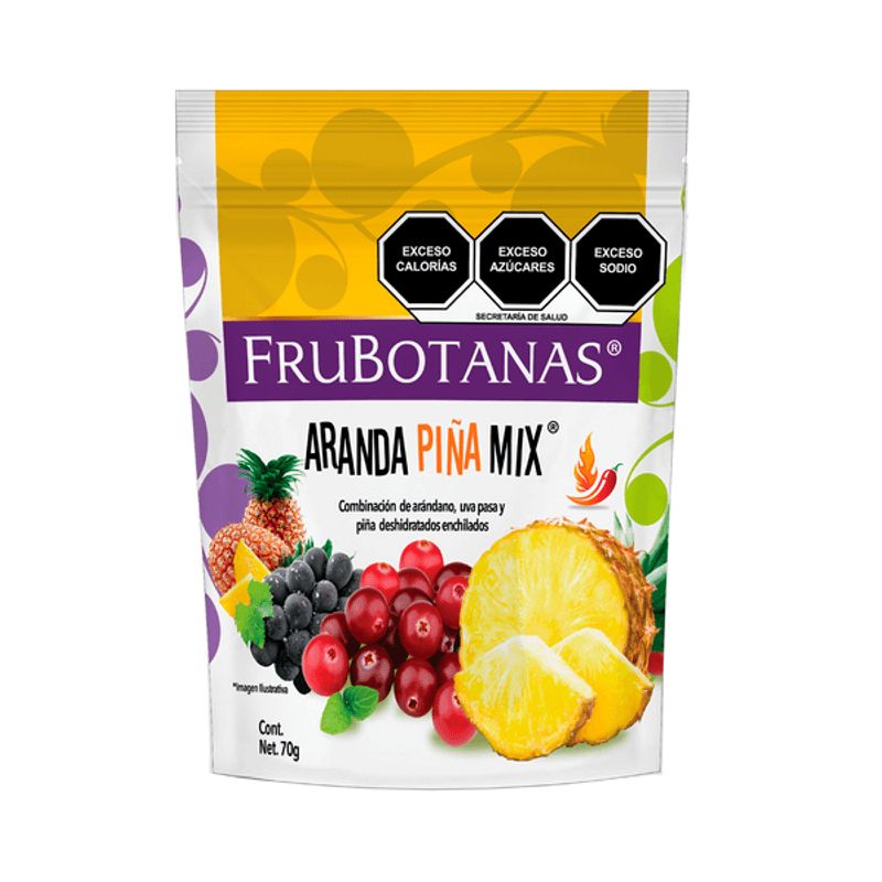 Frubotanas Cranberry & Pineapple Mix - 2.5 oz Main image