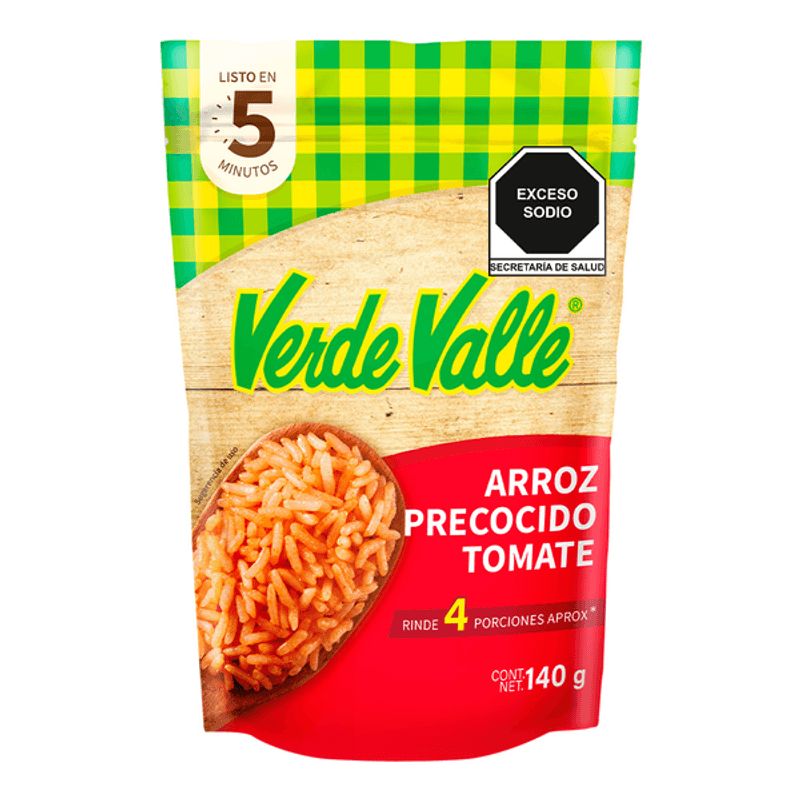 Verde Valle Mini Tomato Precooked Rice - 5 oz