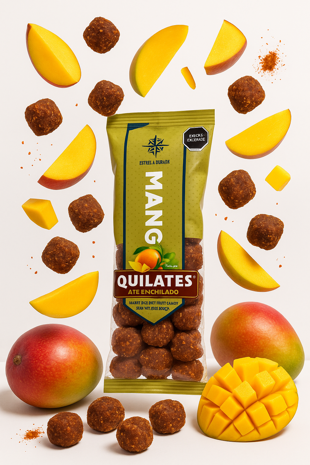 Estrella Dorada Quilates Spicy Mango Candy - 5 oz Secondary image