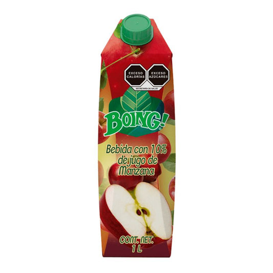 Boing Traditional Apple Juice Drink 34 oz