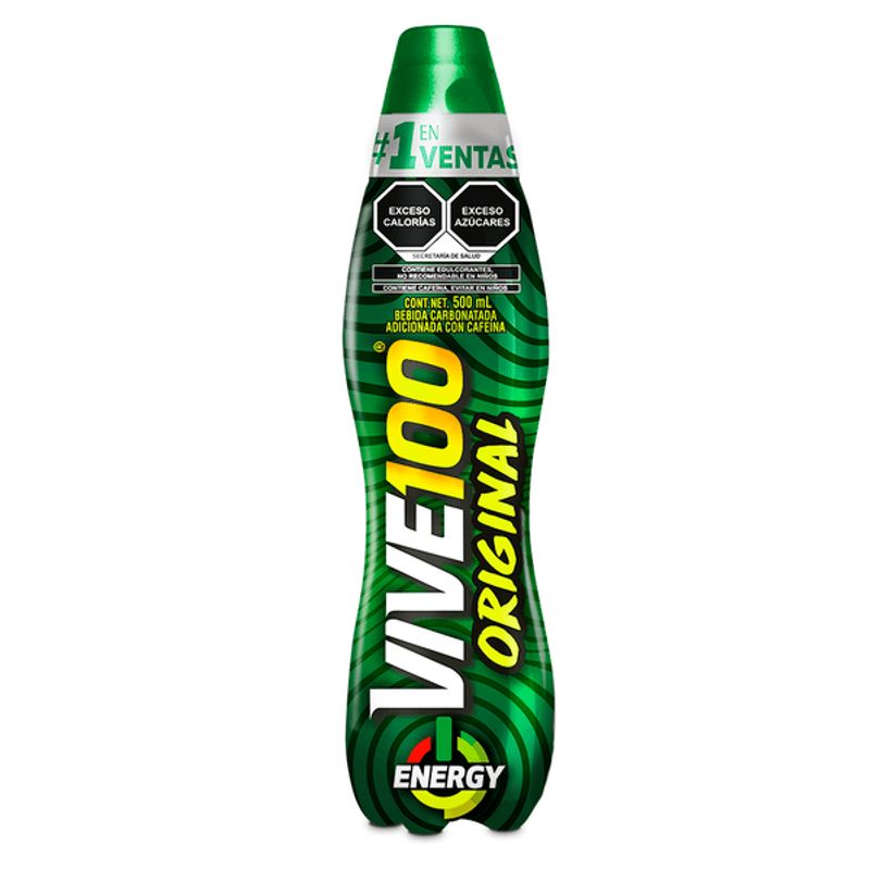 Vive 100 Original Energy Drink with Tea Extract 400ml Main image