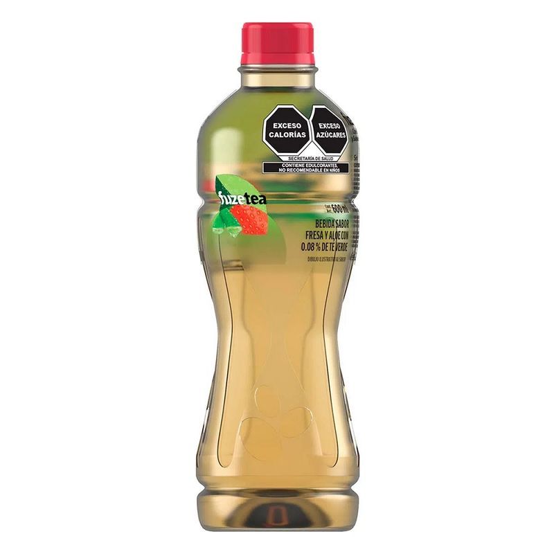 Fuze Tea Strawberry Aloe Green Tea, 20 oz Main image