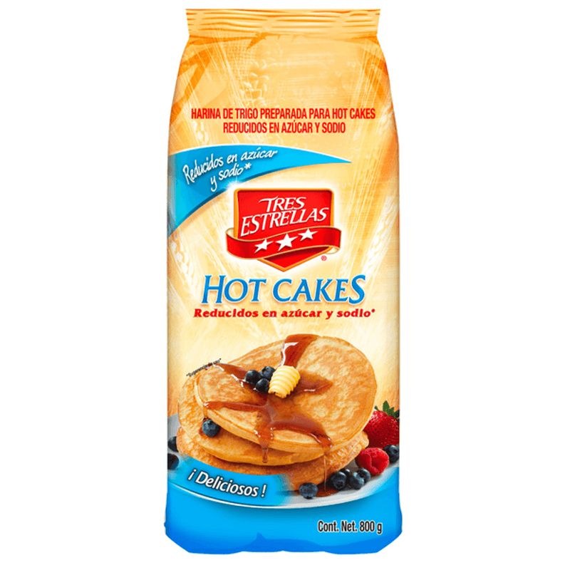 Tres Estrellas Light Wheat Flour for Pancakes, 28 oz Main image