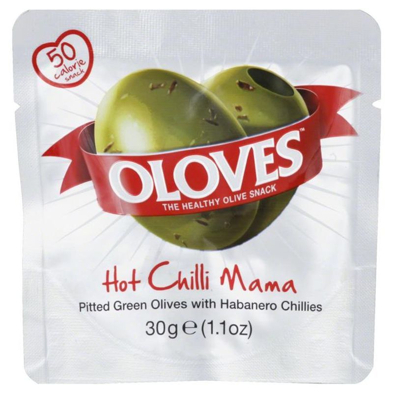 Oloves Oregano and Chili Olives 1 oz