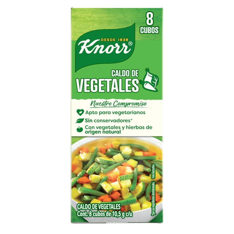 Knorr Vegetable Broth - 3 oz Main image