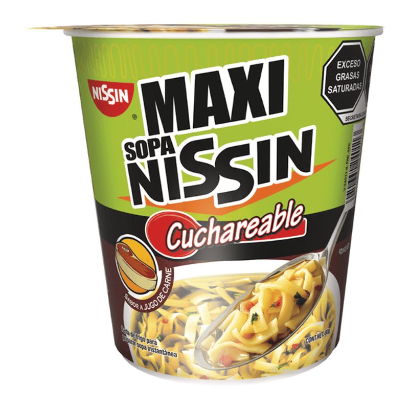 Nissin Instant Beef Soup - 3 oz