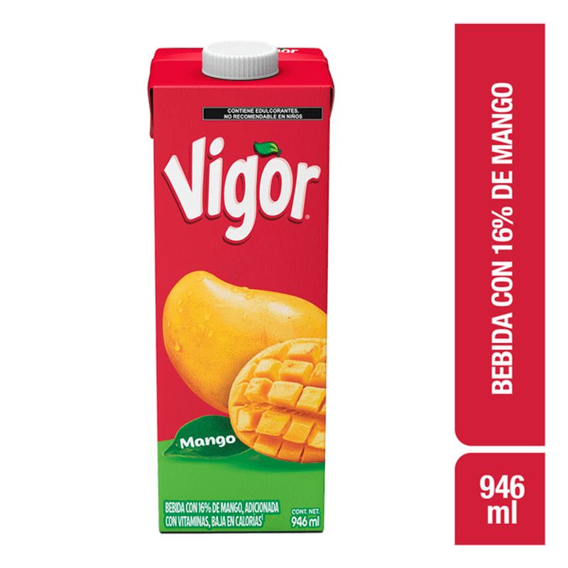 Vigor Mini Mango Drink 34 oz Main image