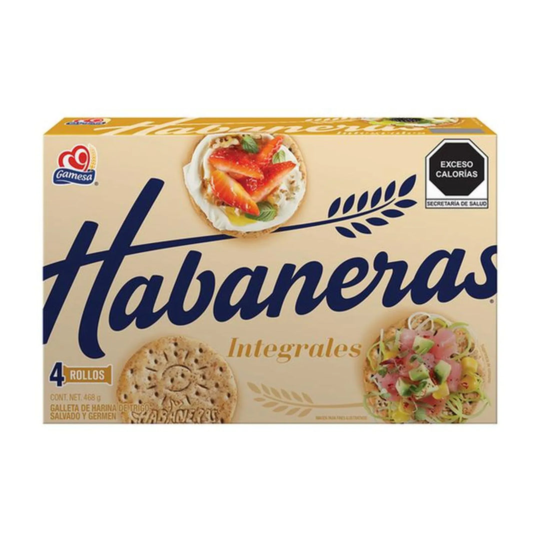Gamesa Integral Habaneras Cookies, 16 oz (4 Rolls)