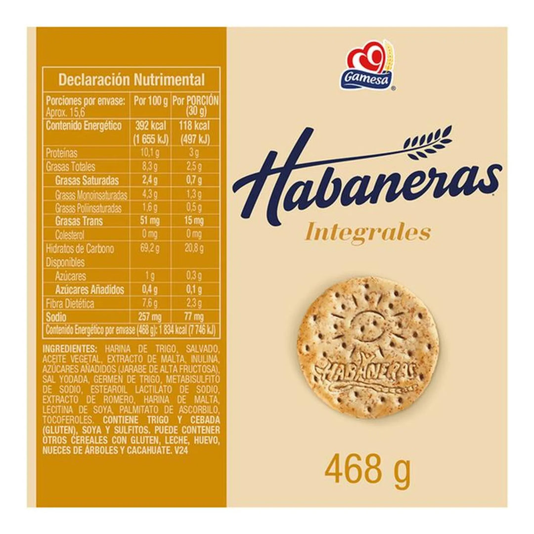 Gamesa Integral Habaneras Cookies, 16 oz (4 Rolls)