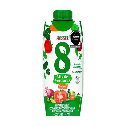 Herdez Original 8 Vegetable Juice 11 oz