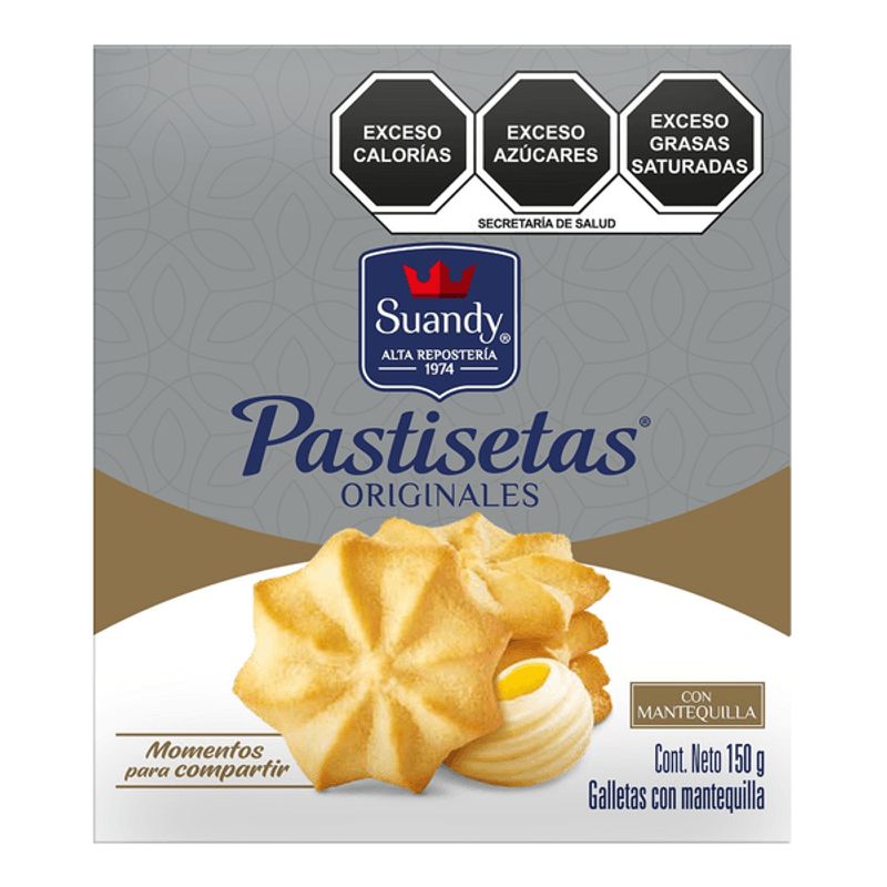 Suandy Butter Pastisetas Cookies - 5 oz Main image