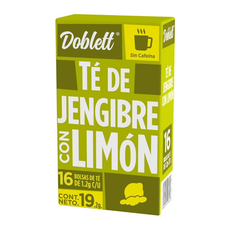 Doblett Lemon Ginger Tea Infusion 0.7 oz Main image
