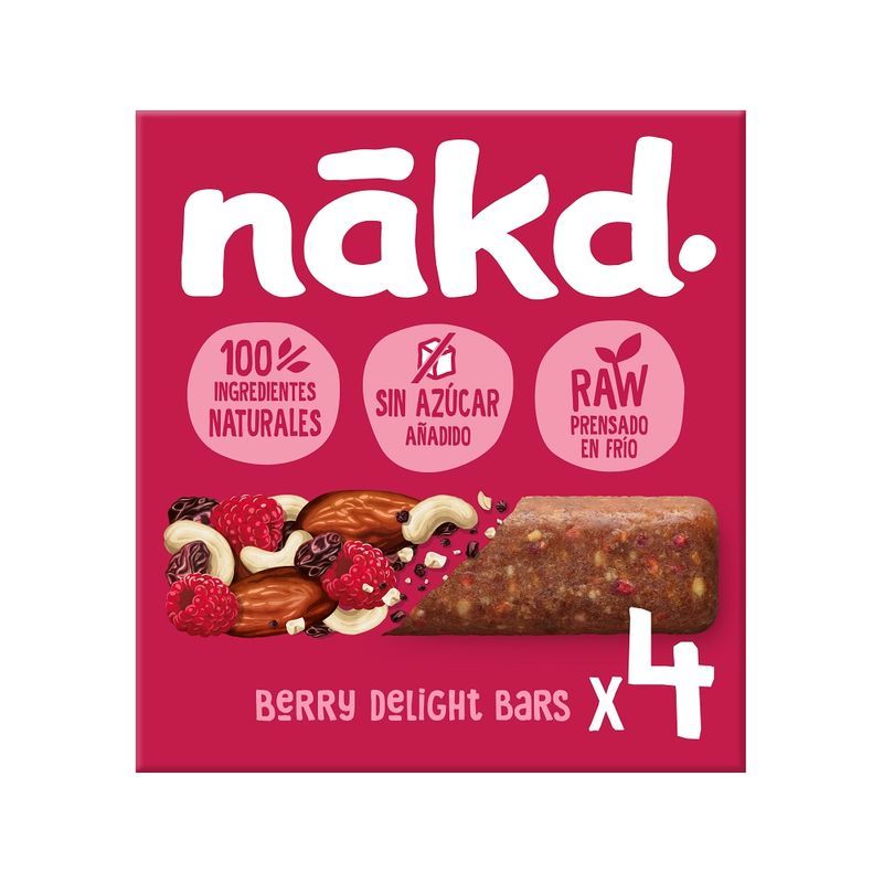 Nakd Berry Fruit Bar, 7 oz Main image