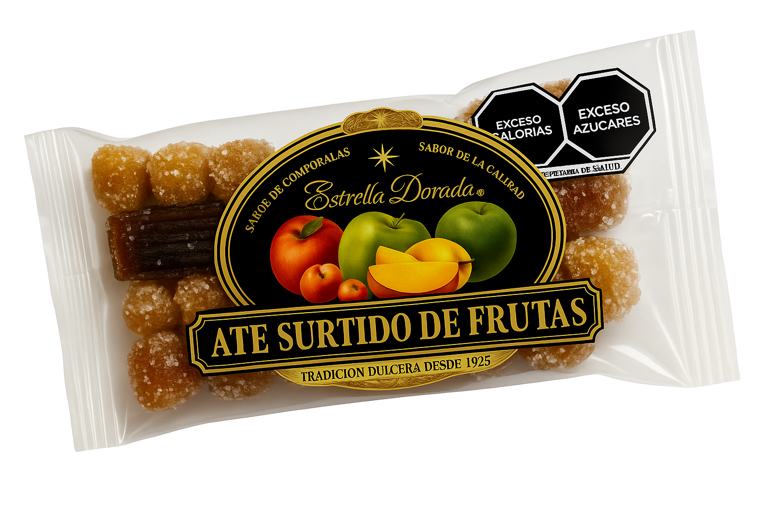 Estrella Dorada Quilates Sugared Fruit Ate - 2 oz