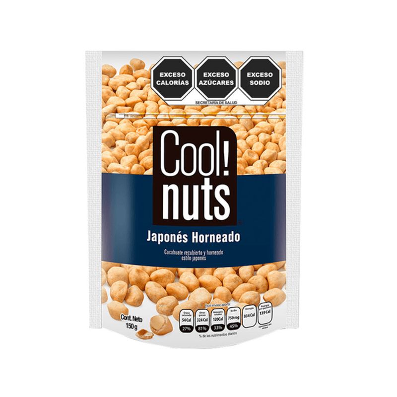 Cool Nuts Baked Japanese Peanuts 5 oz Main image