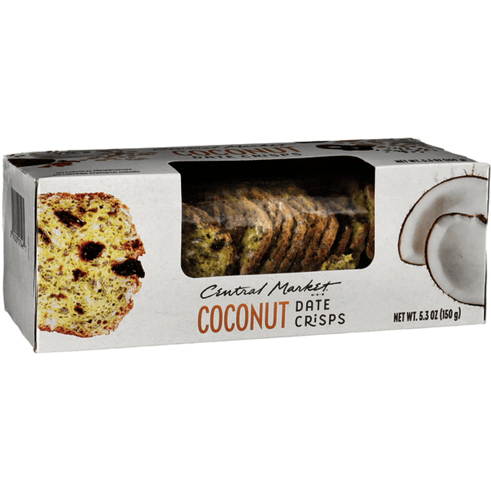 Central Market Baked Coconut and Date Cookie, 6 oz Main image