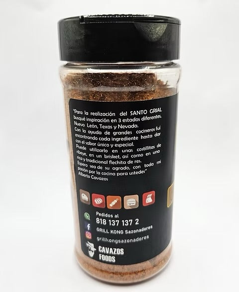 Grill Kong Santo Grial Meat Seasoning - 11 oz Secondary image