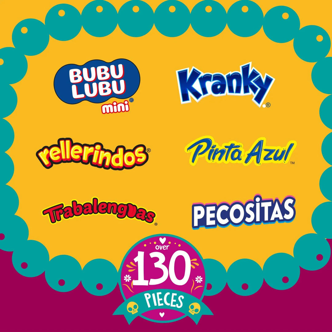 Ricolino Día de los Muertos Candy Variety Pack, 5 lbs.