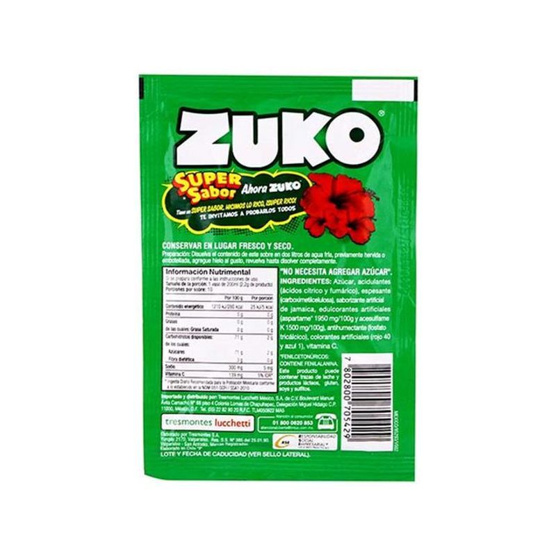 Zuko Super Jamaica Flavor Drink Powder 0.5 oz