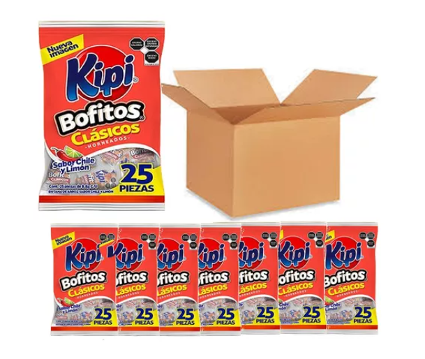 Kipi Bofitos – 8 Pack with 25 Pieces Each