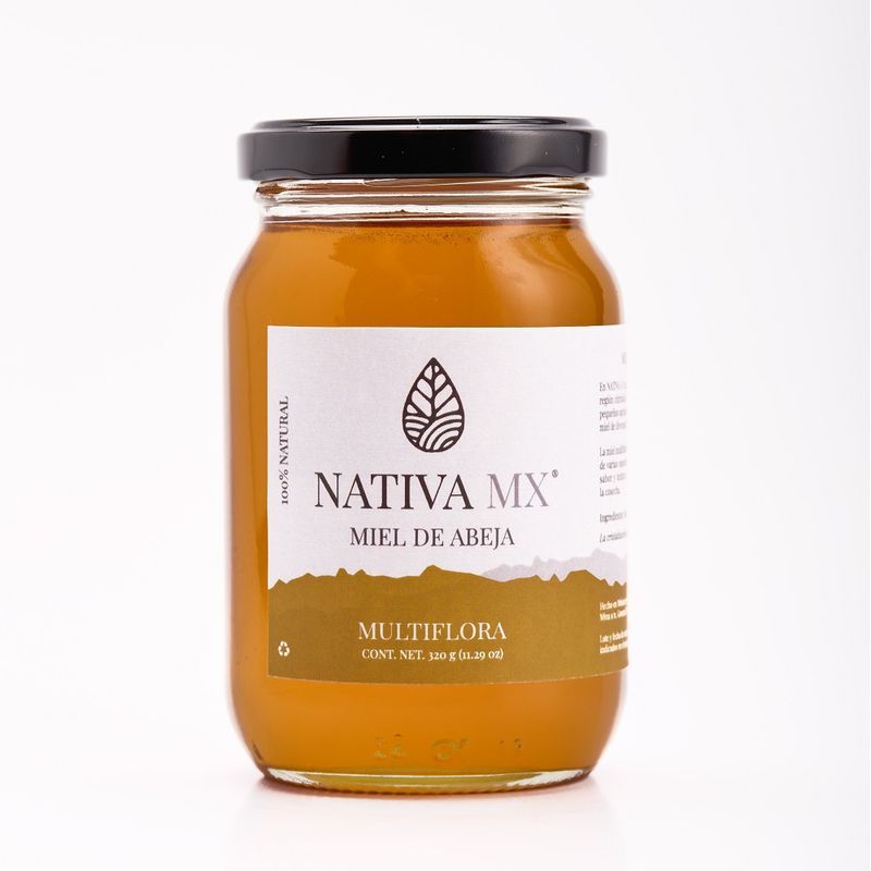 Nativa MX Multiflora Bee Honey, 11 oz