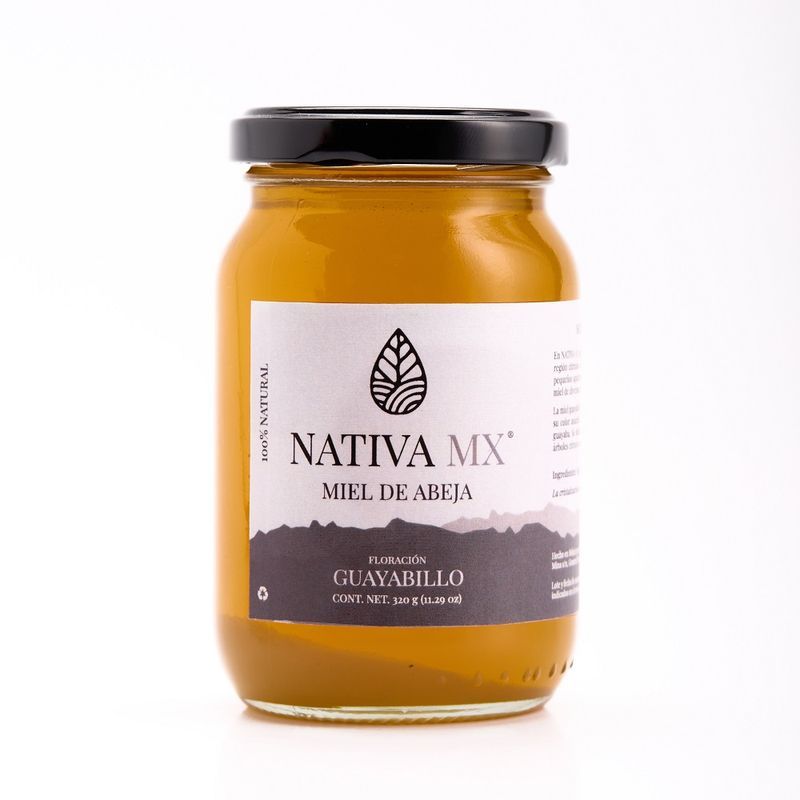 Nativa MX Guayabillo Bee Honey, 11 oz