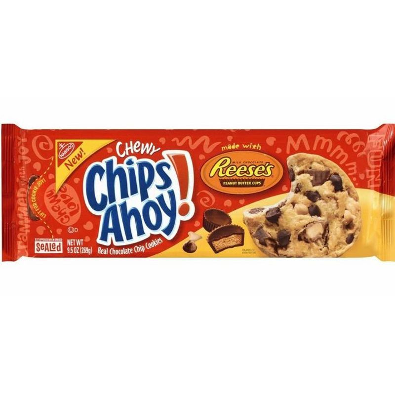 Chips Ahoy Reeses Chewy Cookies - 9 oz Main image