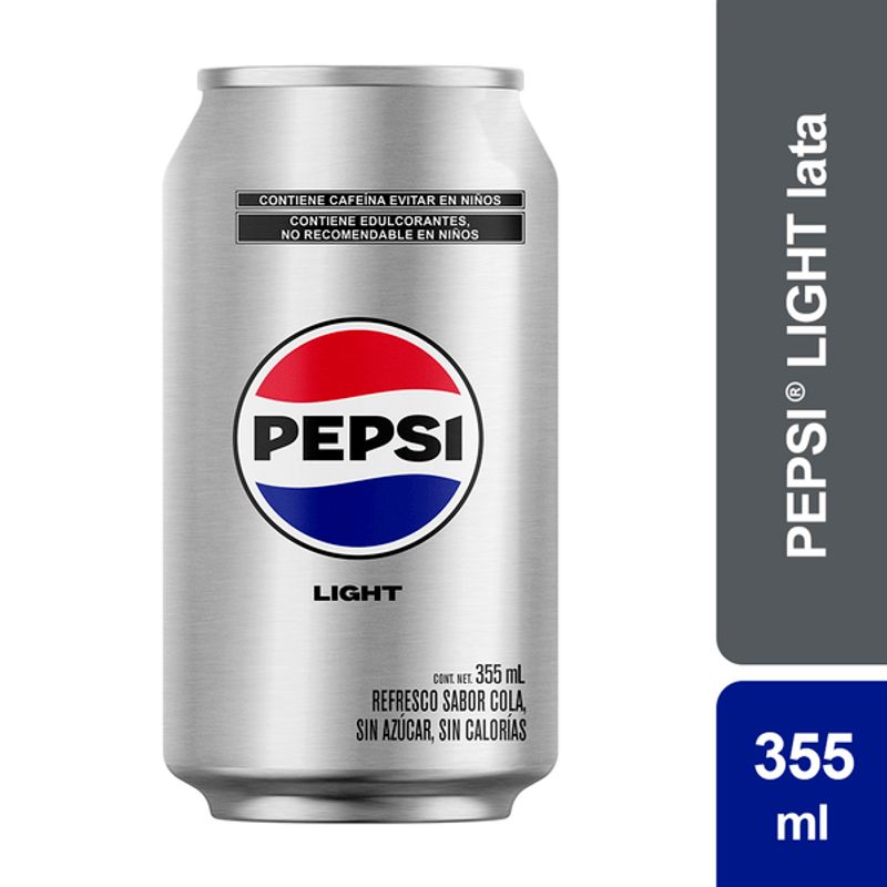 Pepsi Light Soda 12 oz