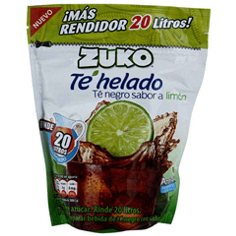 Zuko Black Iced Tea Drink Powder 7 oz Main image