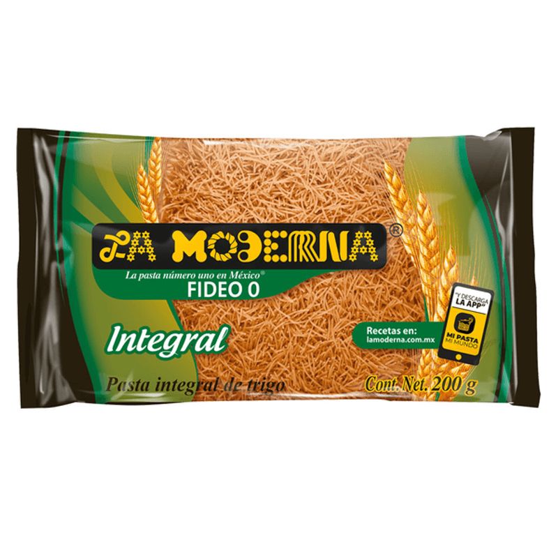 la Moderna Integral No. 0 Vermicelli Pasta - 7 oz Main image