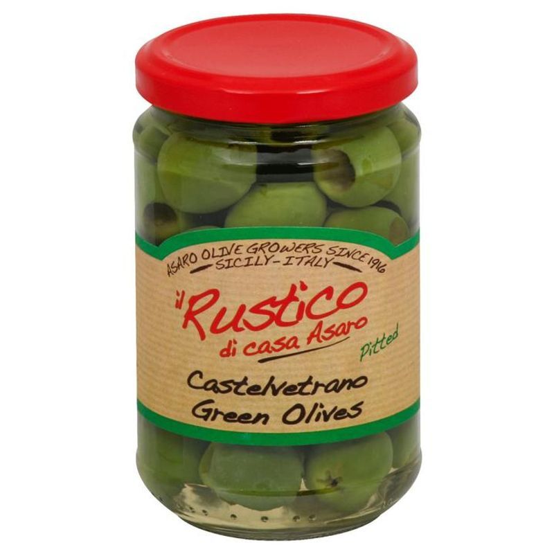 Rústico Pitted Castelvetrano Green Olives - 4.5 oz