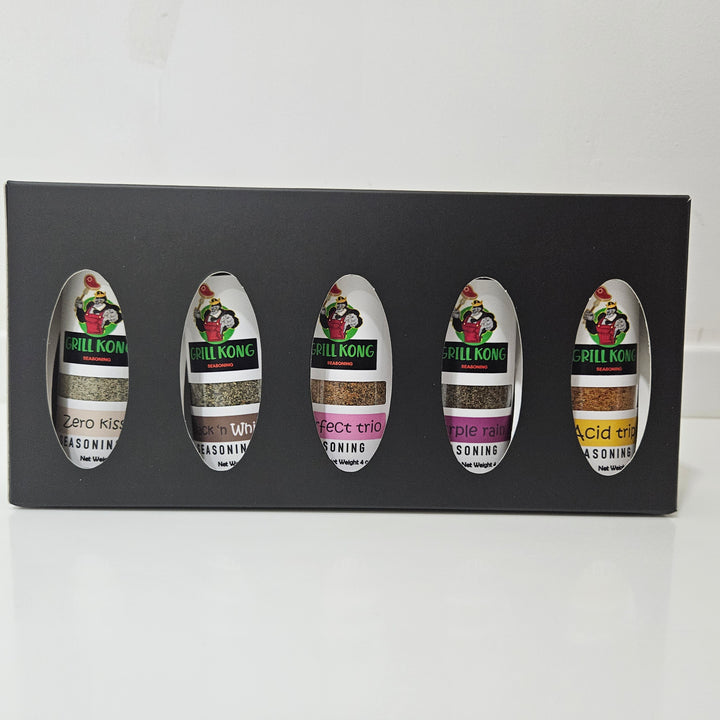 Grill Kong Seasoning Kit - 5 Pack, 11 oz Each