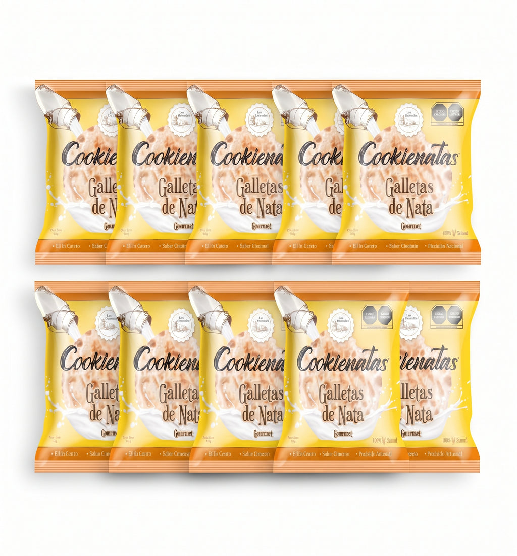 Los Duendes Cookienatas Cookies – 10 Pack, 2.2 oz Each