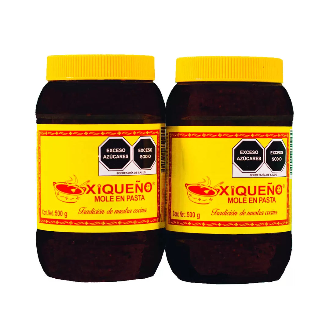 Xiqueño Mole Paste - 2 Packs of 18 oz Each