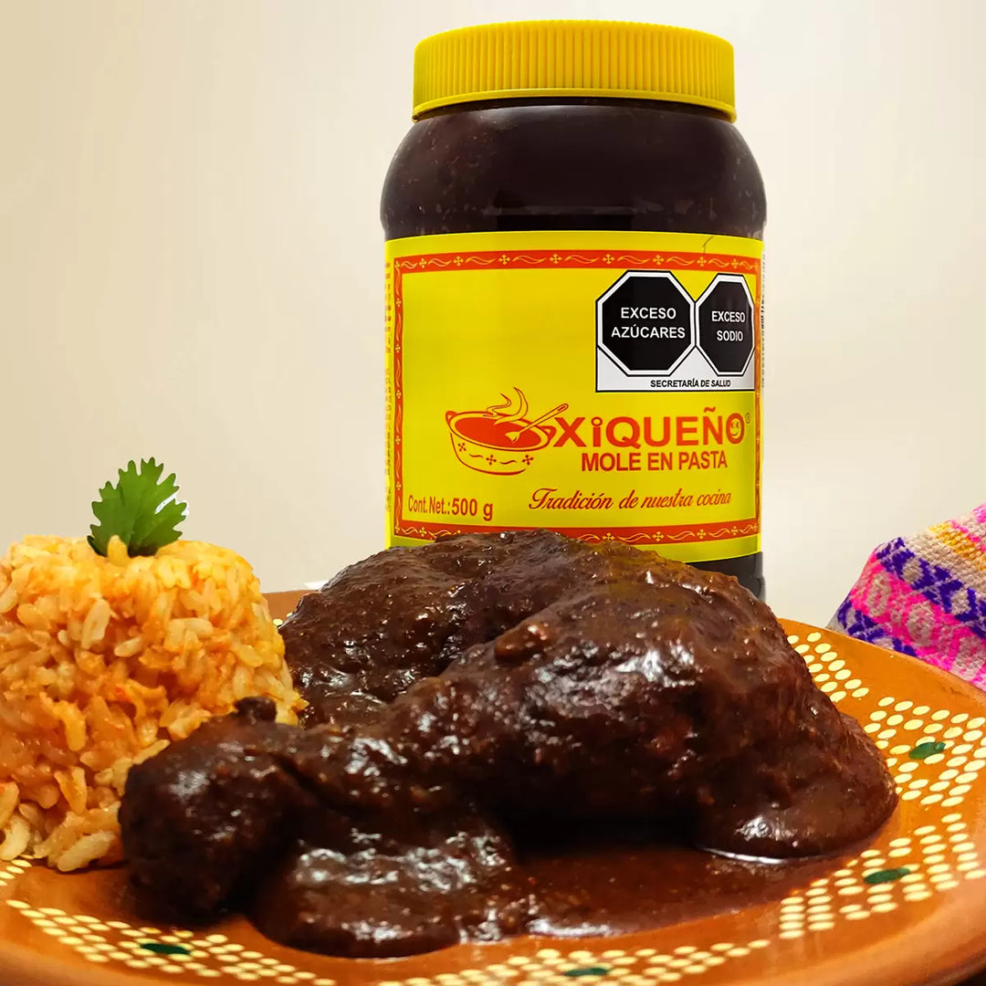 Xiqueño Mole Paste - 2 Packs of 18 oz Each