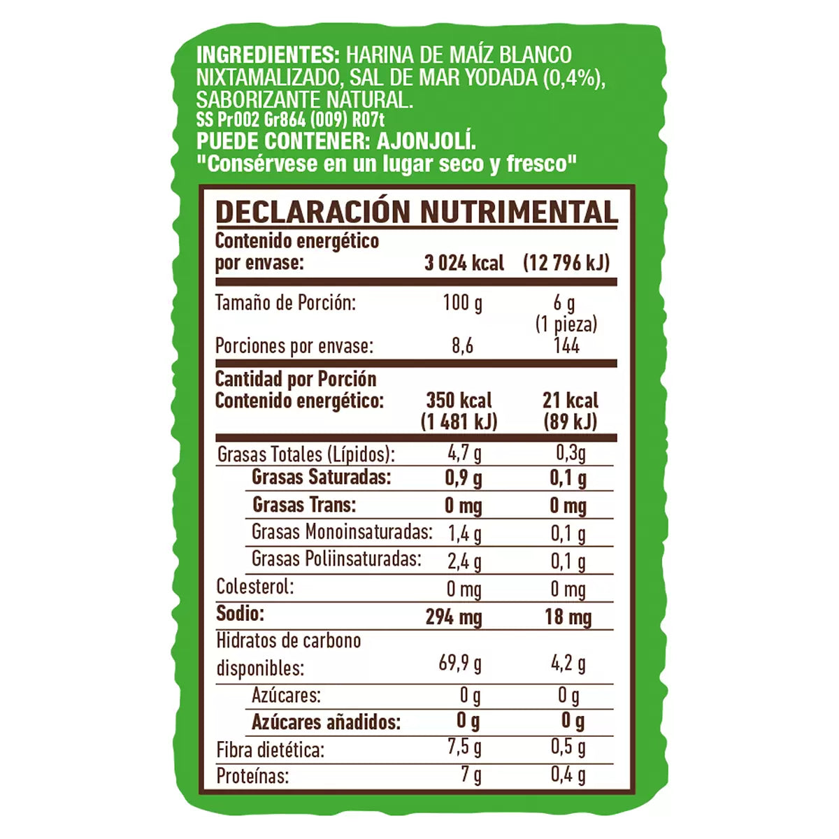 Sanissimo Salmas Baked Corn Tostadas – 48 Convenient Packs