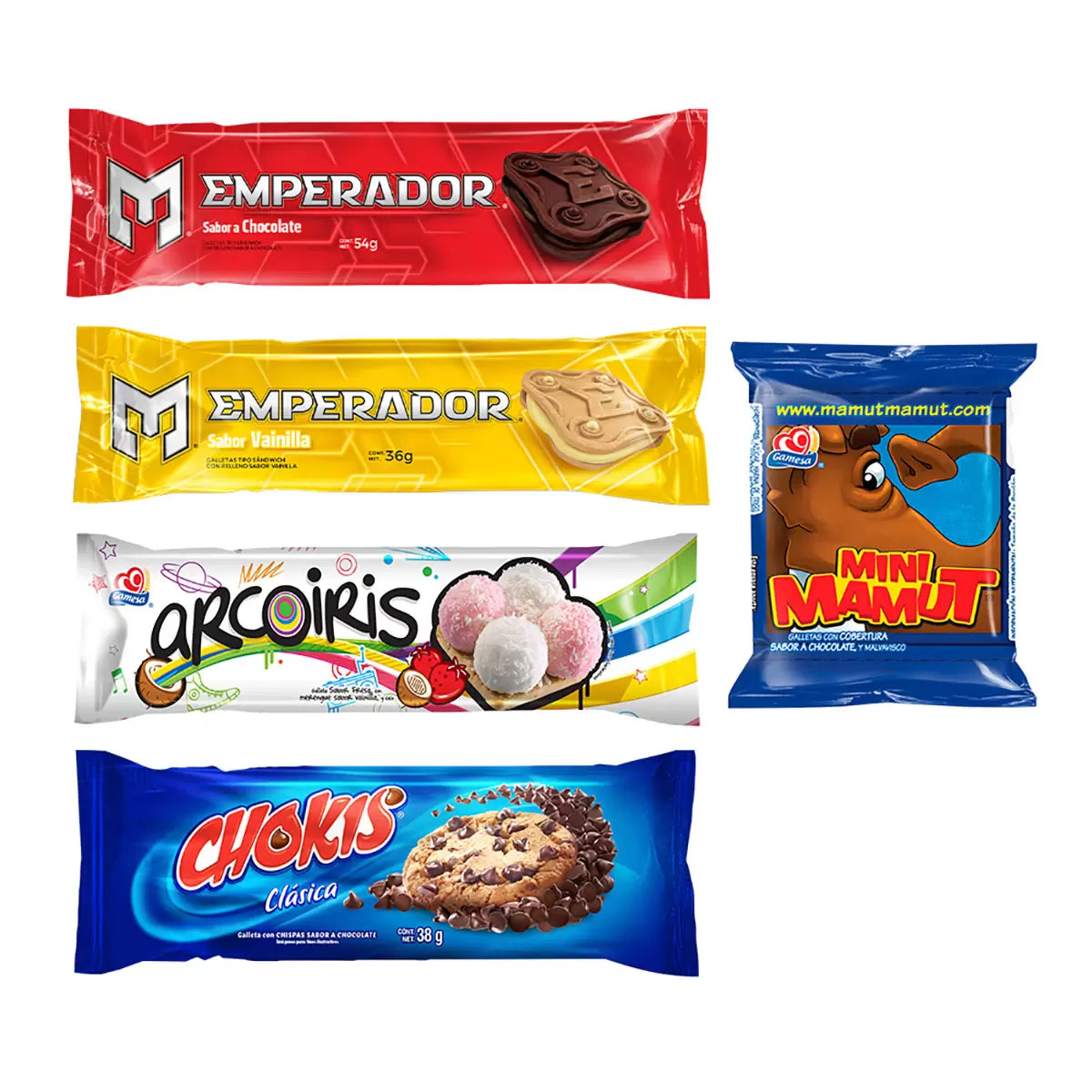 Gamesa Assorted Cookies Peke Pakes - 40 pieces Secondary image