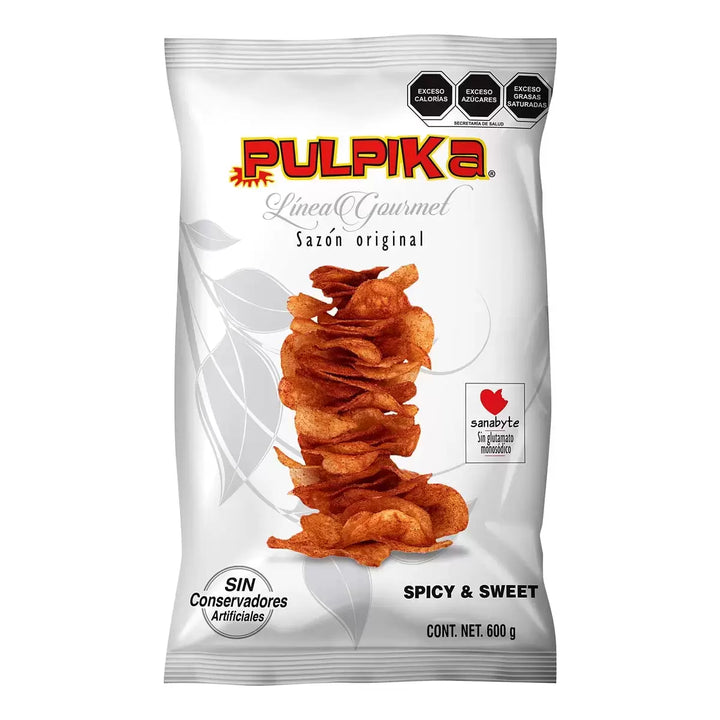 Pulpika Spicy & Sweet Seasoned Potato Chips - 21 oz