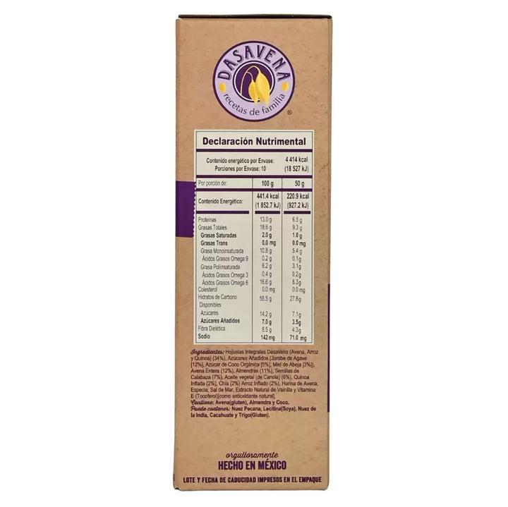 Dasavena Quinoa & Almond Cereal – 36 oz