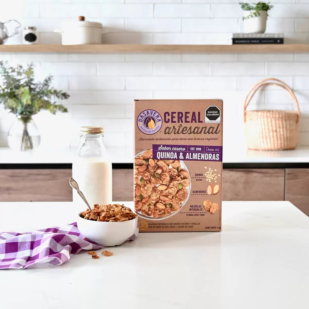Dasavena Quinoa & Almond Cereal – 36 oz