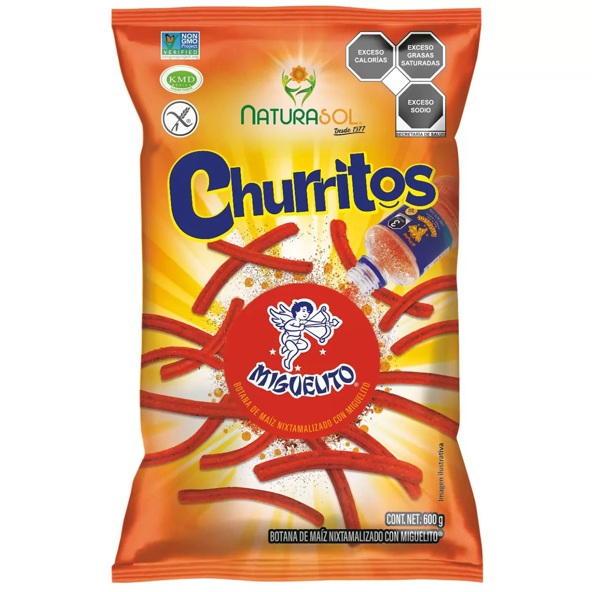 Naturasol Churritos with Miguelito - 21 oz Main image