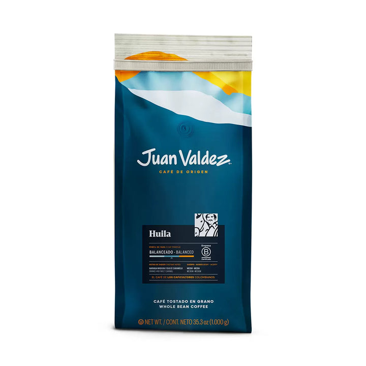 Juan Valdez Huila Whole Bean Coffee - 2.2 lbs