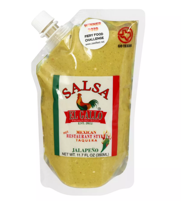 El Gallo Mexican Restaurant-Style Jalapeño Taquera Sauce – 1.7 oz
