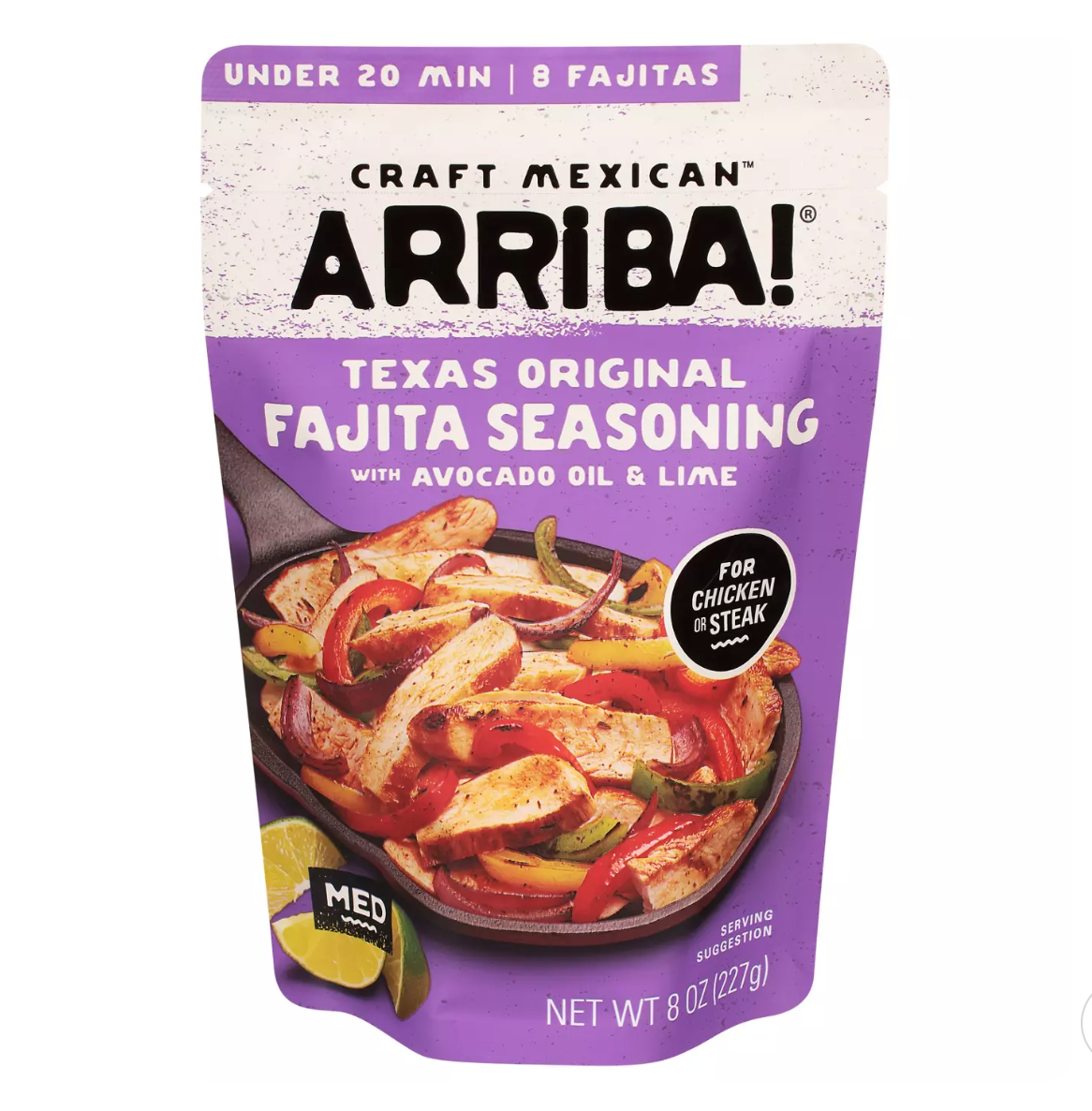 Arriba! Craft Mexican Texas Original Fajita Seasoning 8 oz Main image