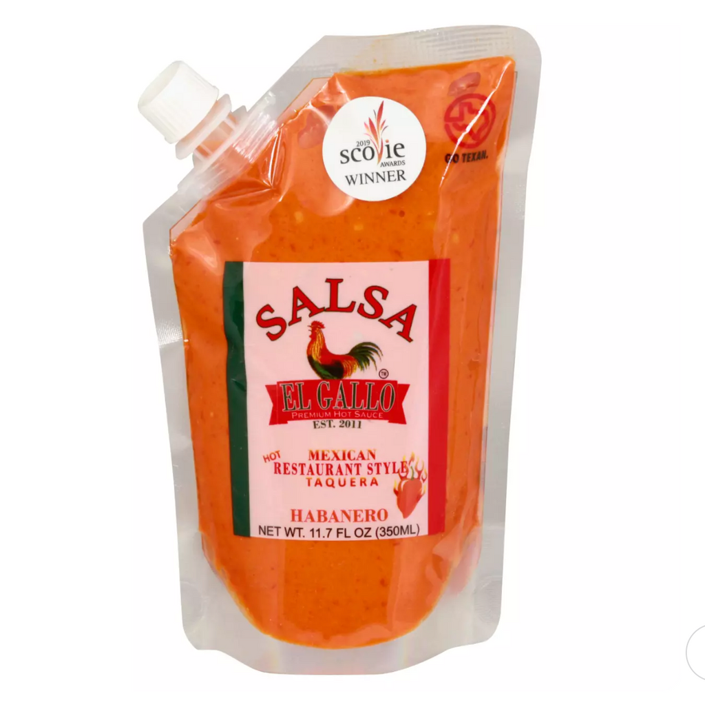 El Gallo Mexican Restaurant-Style Habanero Taquera Sauce 1.7 oz